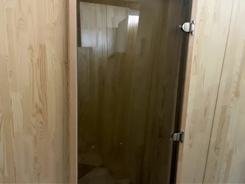 Дверь стеклянная 40 x 700 x 1900 мм, «Бронза», класс Экстра