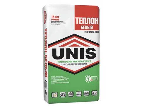 Штукатурка гипсовая, Теплон, Unis, 30 кг