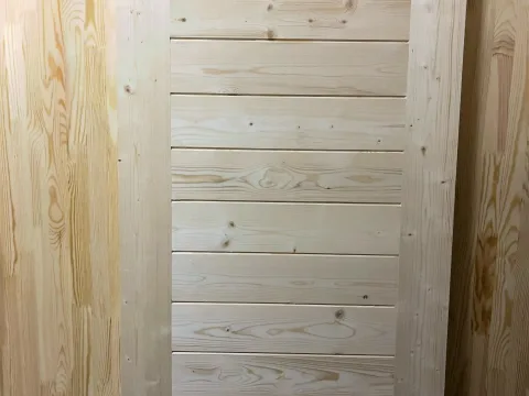 Дверь из сосны и ели 40 x 600 x 2000 мм, «Массив», ДСМ-1, класс AB