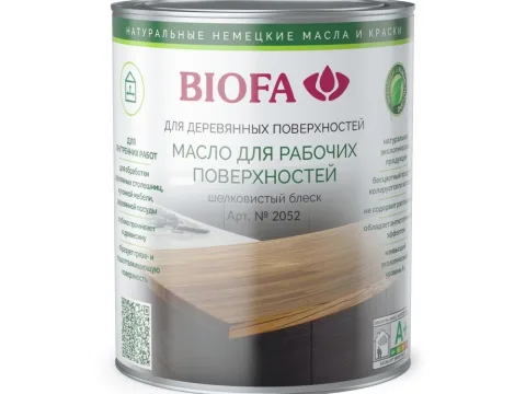 BIOFA 2052, масло для рабочих поверхностей, 0,4 литра