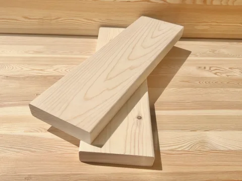 Палубная доска из сосны и ели 45 x 95 x 6000 мм, класс А