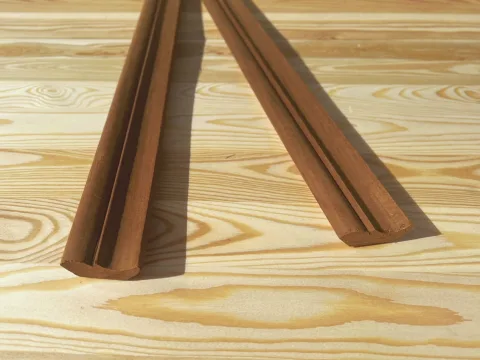 Плинтус из термолипы 15 x 45 x 2400 мм, класс Экстра